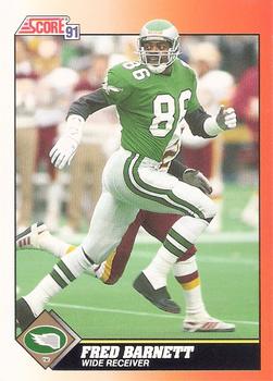 Fred Barnett Philadelphia Eagles 1991 Score NFL #429